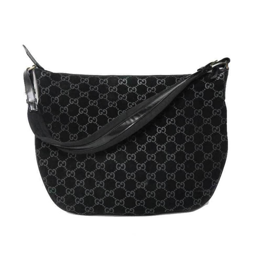 Gucci Hobo Bag GG Black